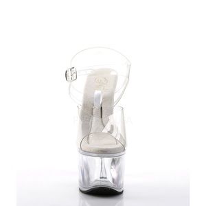 Clear pleaser sexy heels!